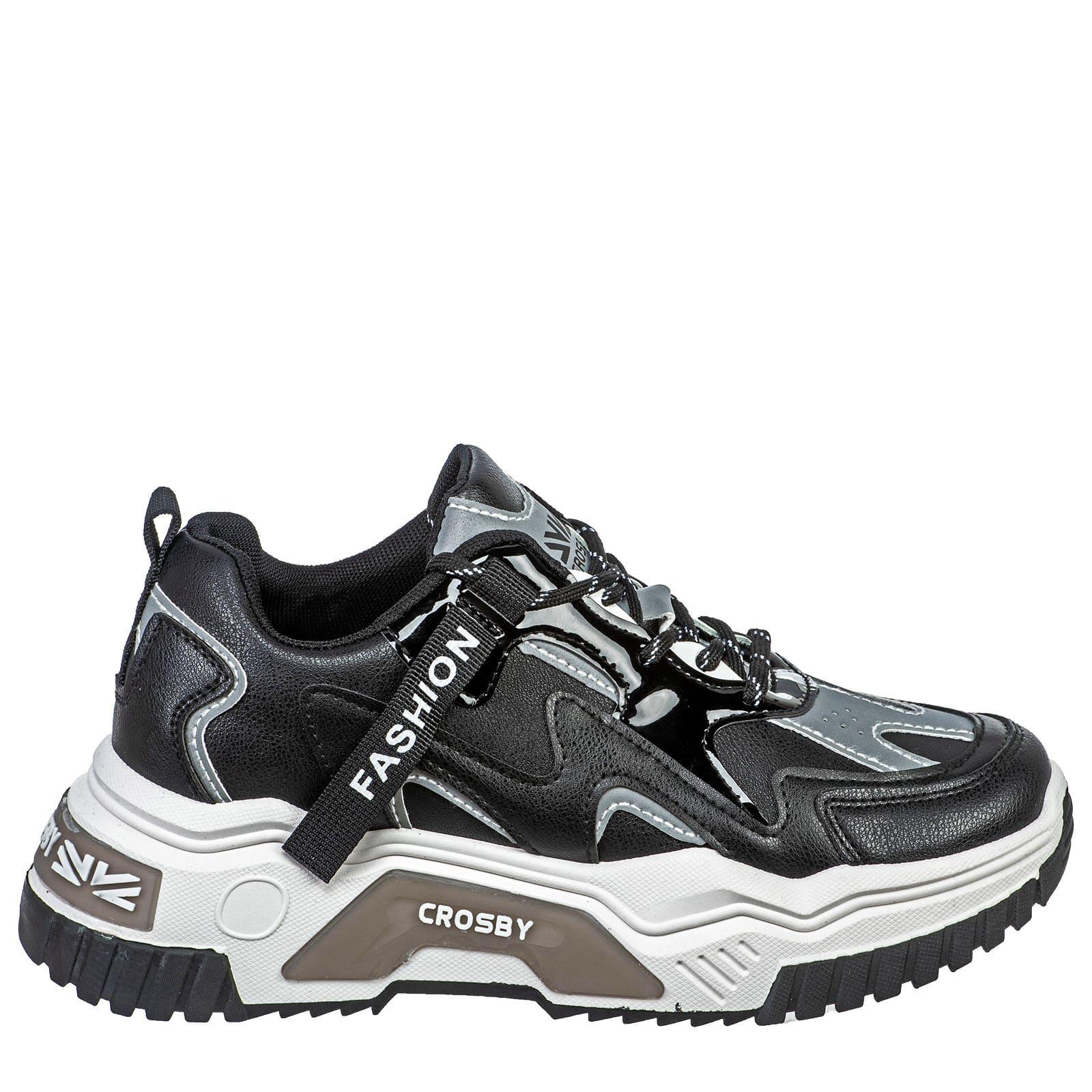 Кросівки жіночі CROSBY р. 38 Чорний (92210645)