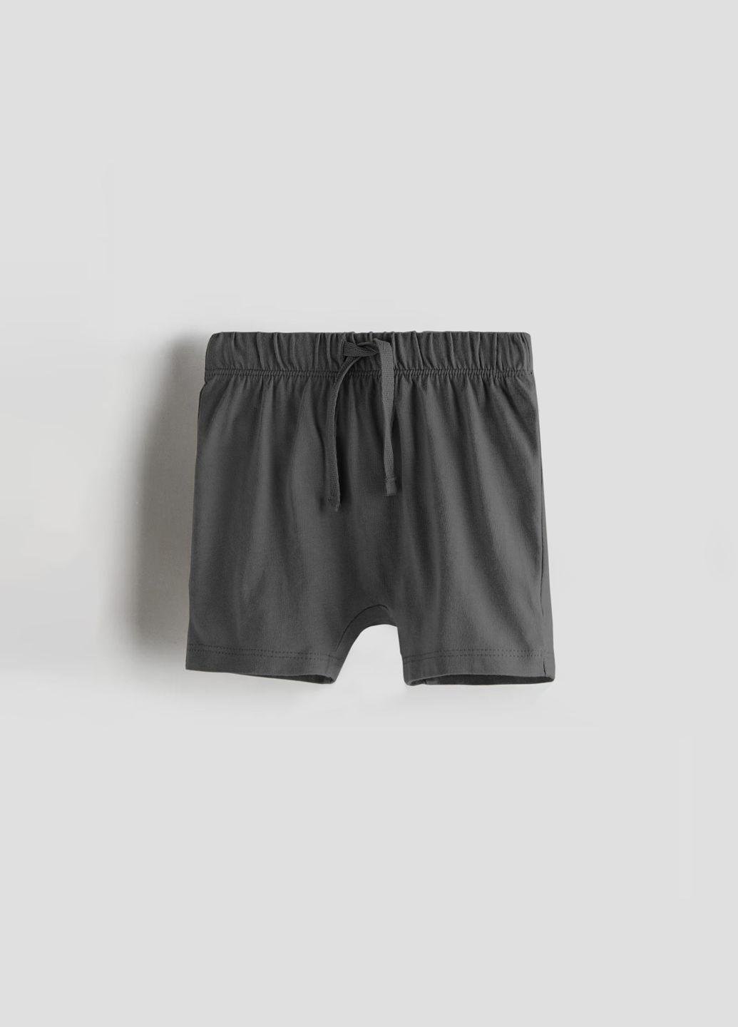 Шорти H&M 62 см Графіт (ХA21011593671) Шорти H&M 62 см Графіт (ХA21011593671)