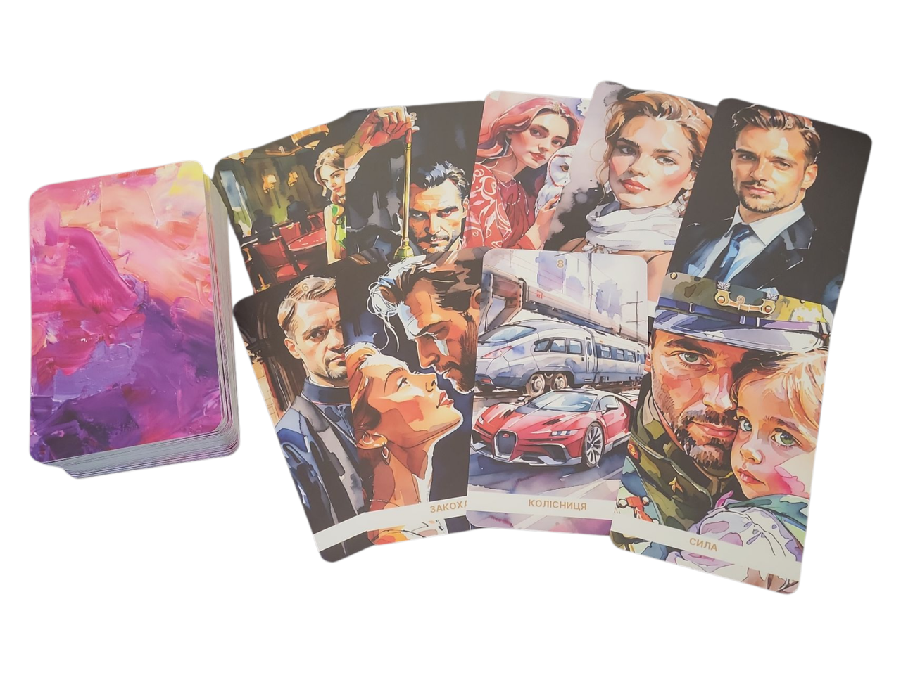 Карти Таро Акварельне життя 78 карт українською