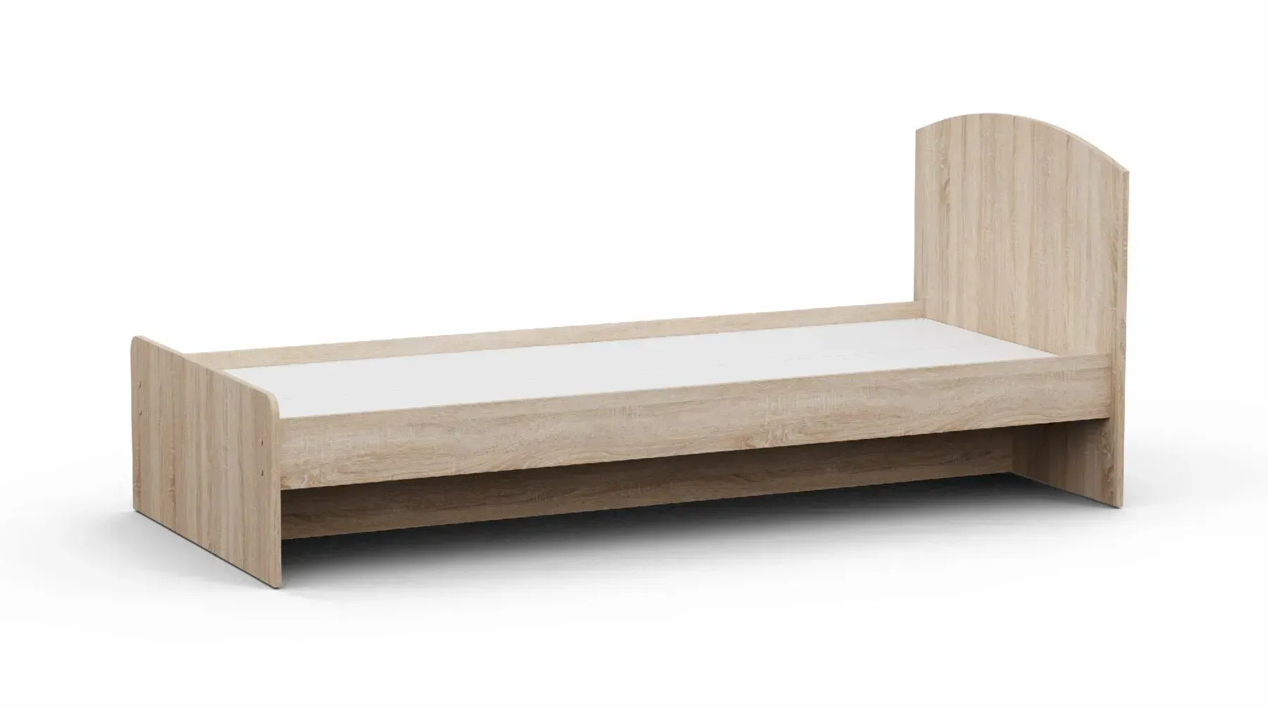 Ліжко односпальне Kontinent L-1 80х190 см Дуб Сонома (51559908)