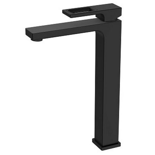 Смеситель для умывальника KOER KB-11009-05 KR3501 высокий однорычажный Черный (176817)