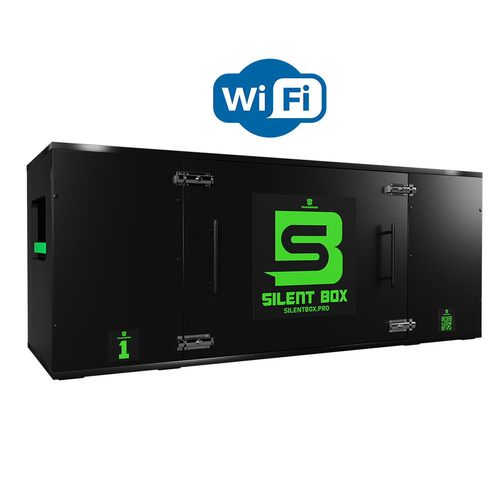 Шумобокс на один асік SILENT BOX TRANSFORMER 1 Black (TR1BlackWi-Fi) - фото 4