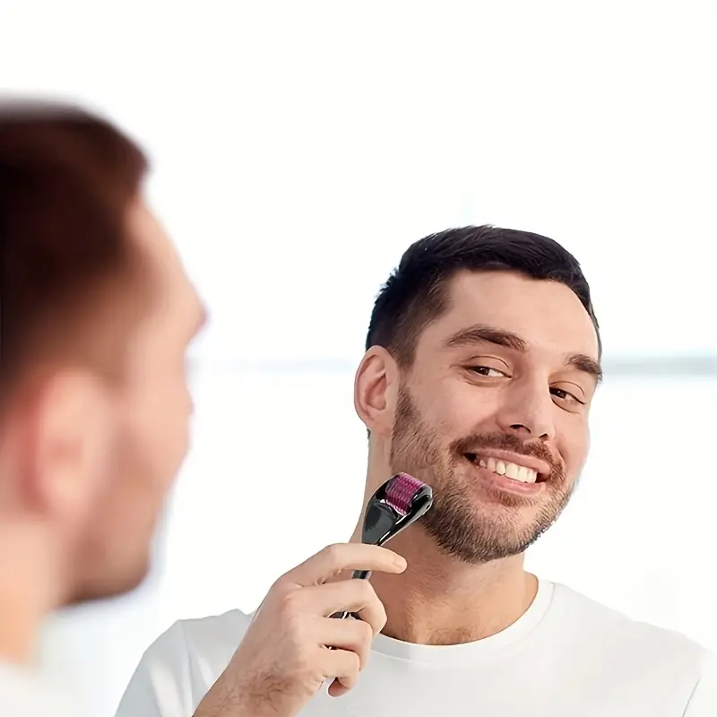 Мезороллер для лица и головы на 540 микроиголок 0,26 мм 13х3 см (D-0006) - фото 3 Мезороллер для лица и головы на 540 микроиголок 0,26 мм 13х3 см (D-0006) - фото 3