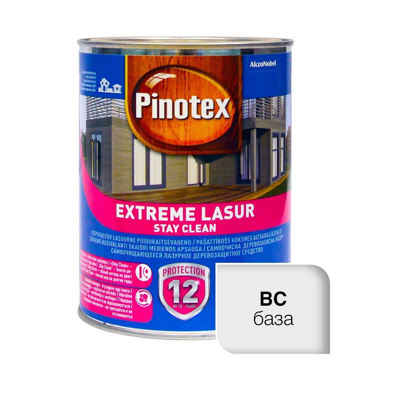 Средство деревозащитное Pinotex Extreme Lasur ВС 1 л (5302327)