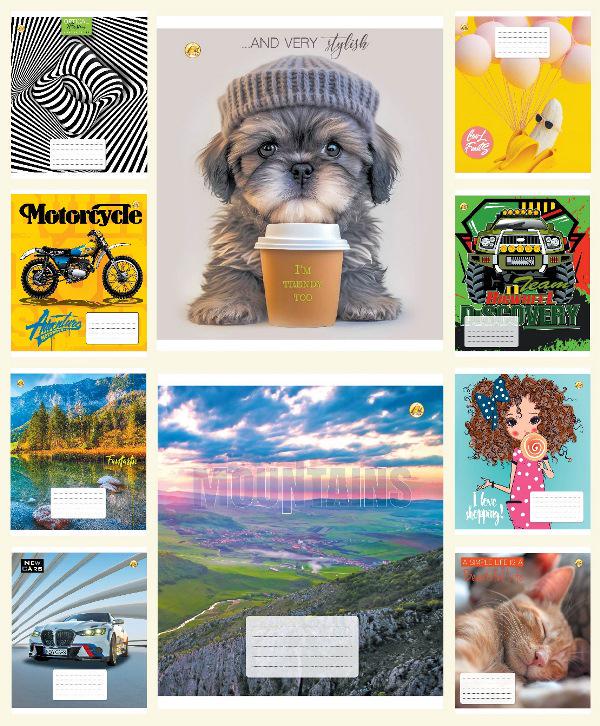 Зошити учнівські у лінійку Люкс 12230 Мікс 1 18 арк. 20 шт. в уп. (MTT-164572) Зошити учнівські у лінійку Люкс 12230 Мікс 1 18 арк. 20 шт. в уп. (MTT-164572)