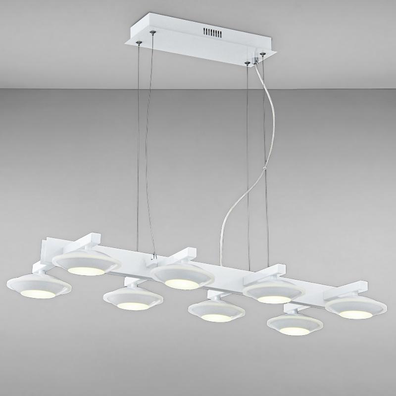 Люстра подвесная LED Light House ES-15916/8 36 W Белый (9638)