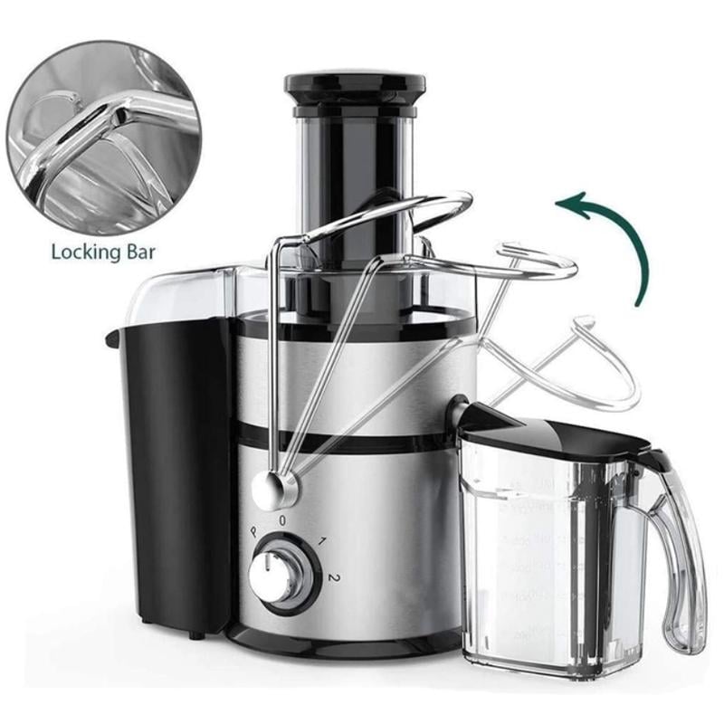 Соковитискач відцентровий Royalty Line RL-PJ19002 1000 Вт 2 швидкості Silver - фото 3