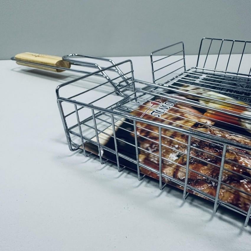 Решітка для грилю Stenson MH-0086 56х31,5х5,5 см (2537887326) - фото 2 Решітка для грилю Stenson MH-0086 56х31,5х5,5 см (2537887326) - фото 2