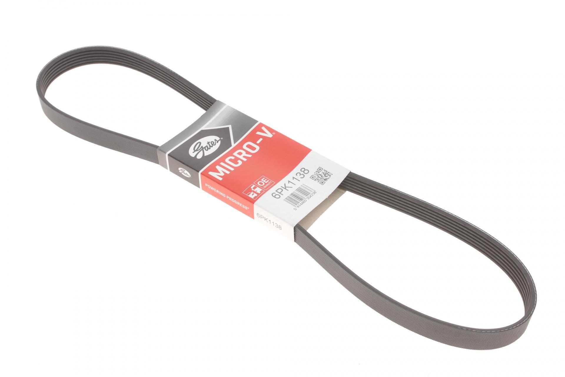Ремень генератора GATES VOLKSWAGEN Caddy/T5 1.9TDI (6PK1138)