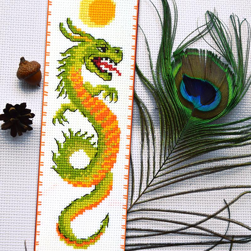 Набор для вышивки закладки Китайский дракон (905)