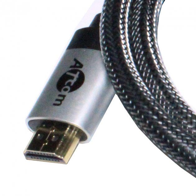 Кабель HDMI to HDMI Atcom Premium ver 2.1 4K 2 м - фото 2