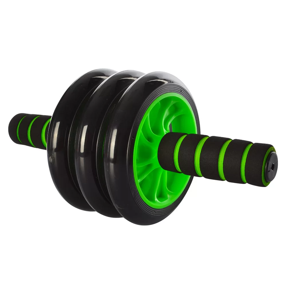 Ролик для преса U-Power AB Wheel Зелений з килимком (U13004)