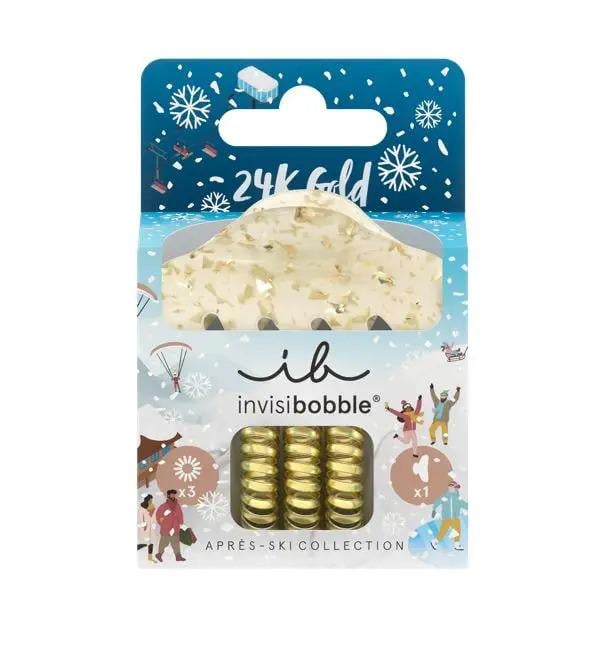 Набор подарочный Invisibobble GIFT SET Apres Ski Golden Glamour Набор подарочный Invisibobble GIFT SET Apres Ski Golden Glamour