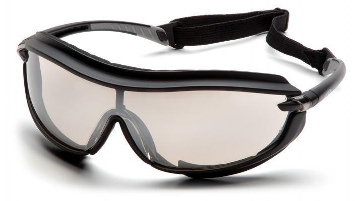 Очки защитные с уплотнителем Pyramex XS3 Plus indoor/outdoor mirror Anti-Fog зеркальные полутемные
