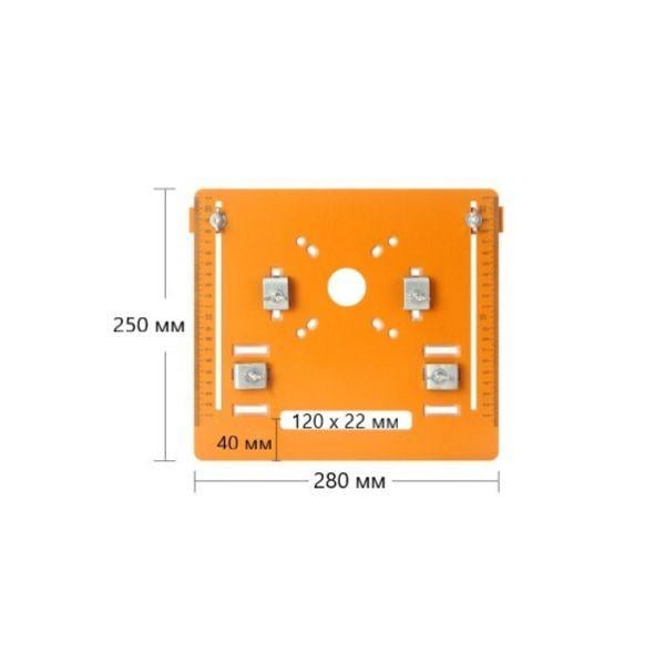 Опорная пластина для циркулярной пилы L00191 280х250х5 мм - фото 4