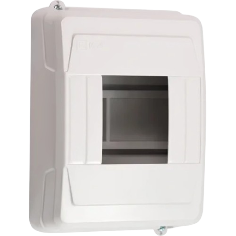 Щит пластиковий ERKA-4 4-модульний без дверцят Білий (28688154)