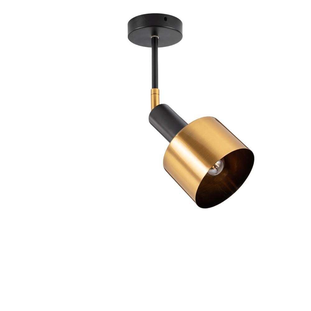 Стельовий світильник Barrel Tube Line Black/Gold (WL-T0003/B-GOLD) - фото 1