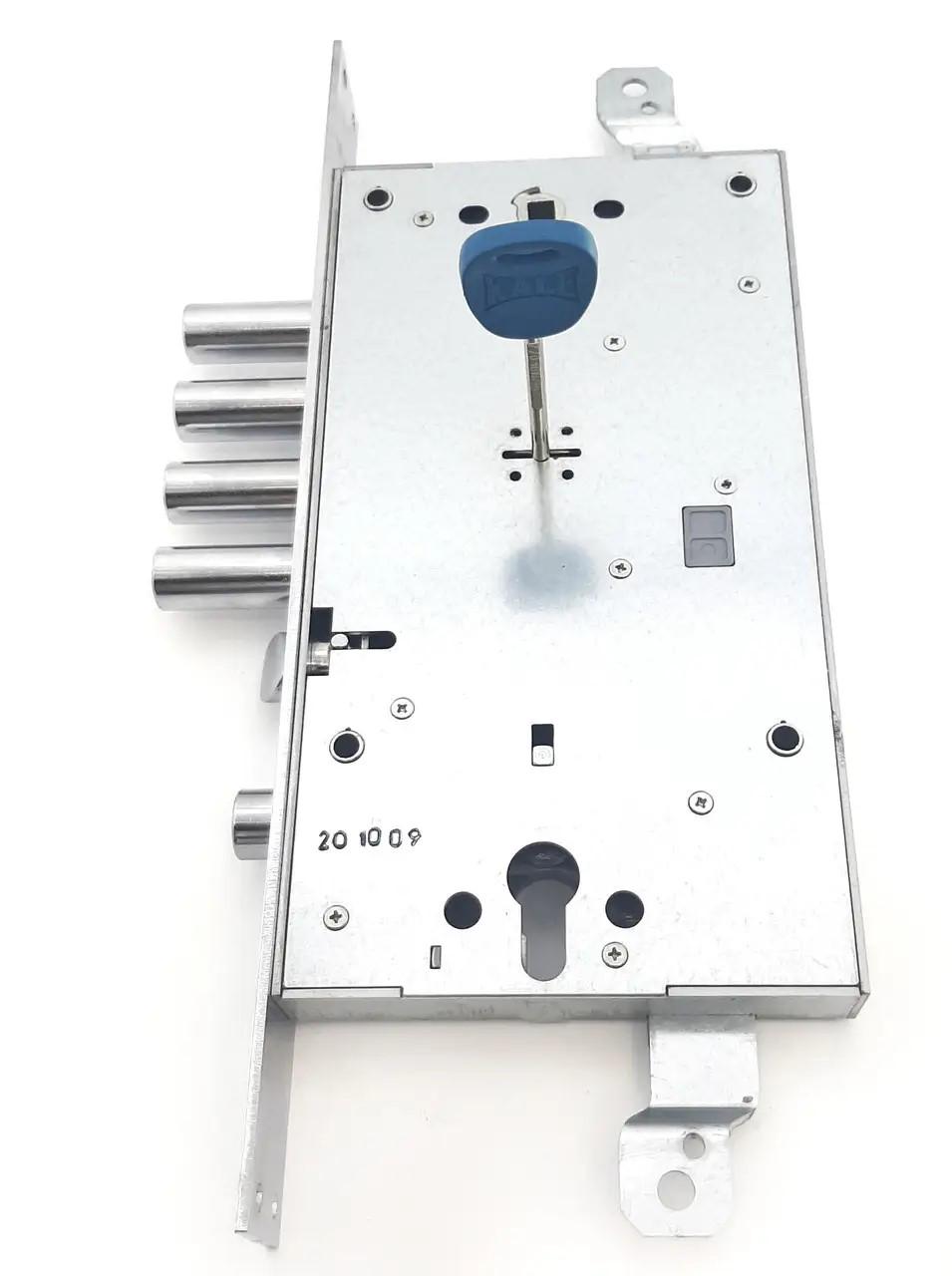 Замок 456 L двухсистемный 5 ключей Хром (1-30175) - фото 2 Замок 456 L двухсистемный 5 ключей Хром (1-30175) - фото 2