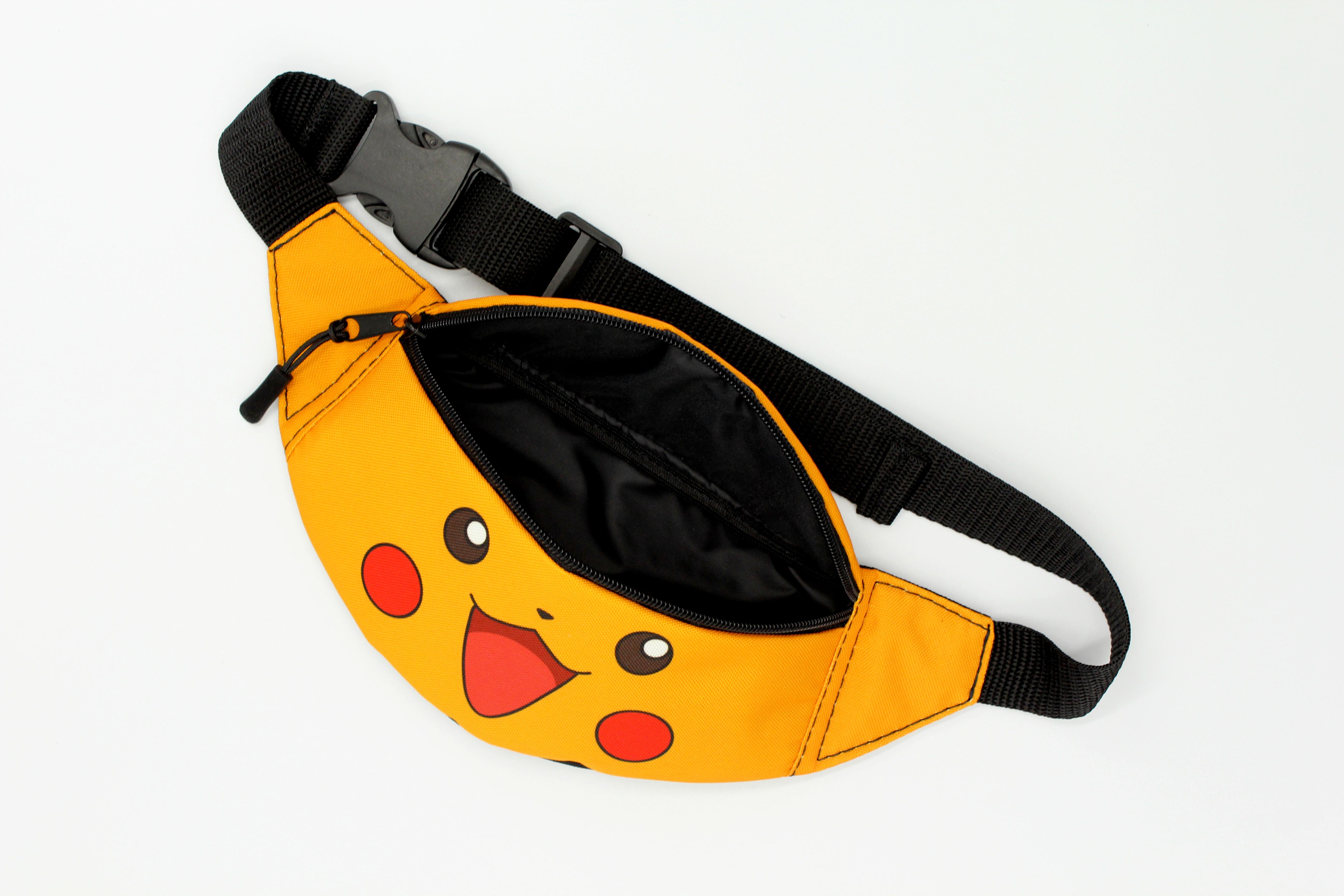 Бананка дитяча з регулюючим ремінцем 4-8 років Покемон Пікачу Жовтий (Д-031) - фото 2 Бананка дитяча з регулюючим ремінцем 4-8 років Покемон Пікачу Жовтий (Д-031) - фото 2
