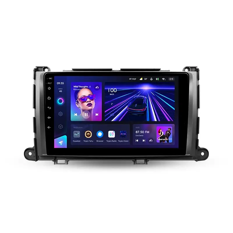 Автомагнитола штатная Teyes CC3 360° для Toyota Sienna 3 XL30 2010-2014 Android Автомагнитола штатная Teyes CC3 360° для Toyota Sienna 3 XL30 2010-2014 Android