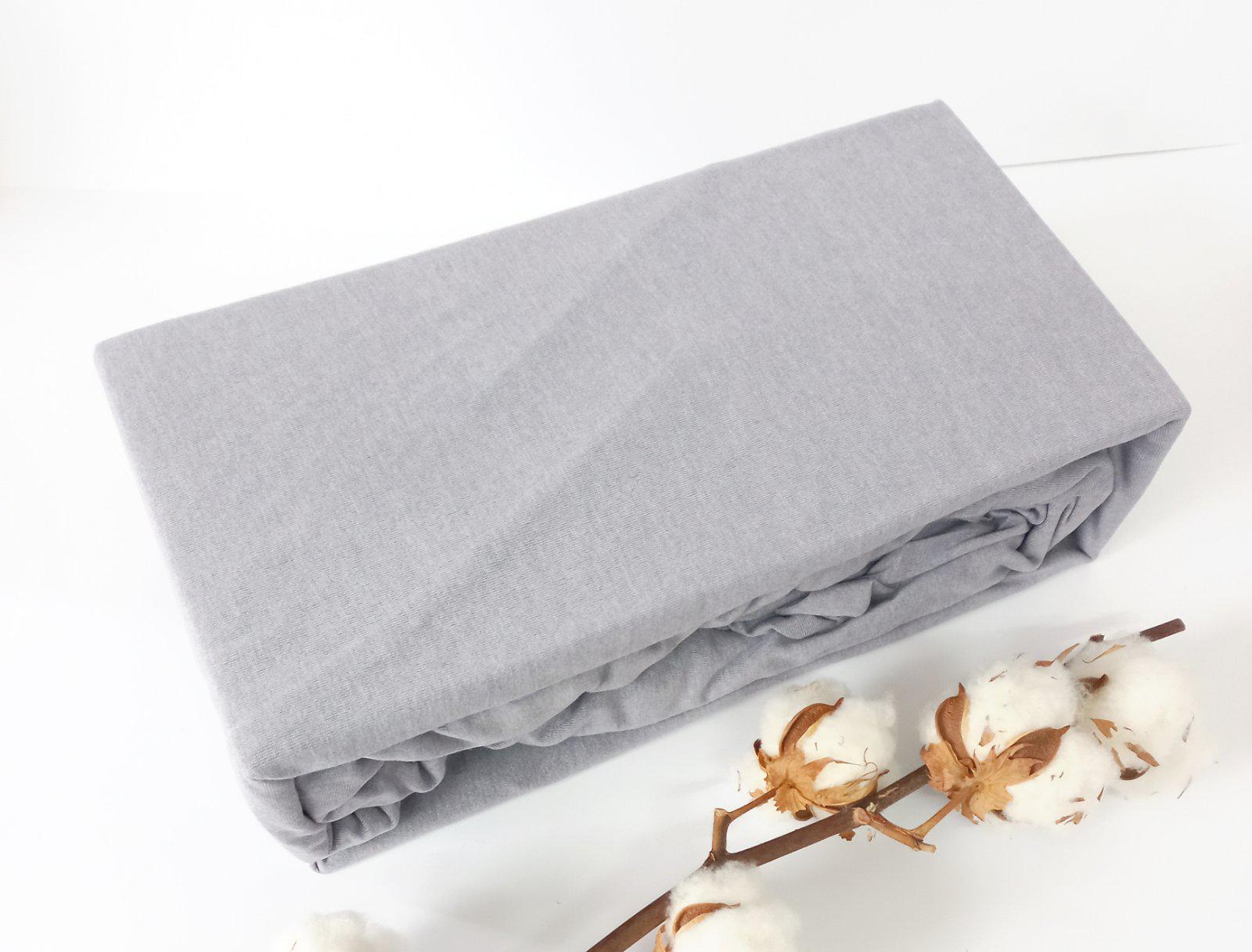 Простыня на резинке АЕ 100x200 см Light Grey (CN37586)