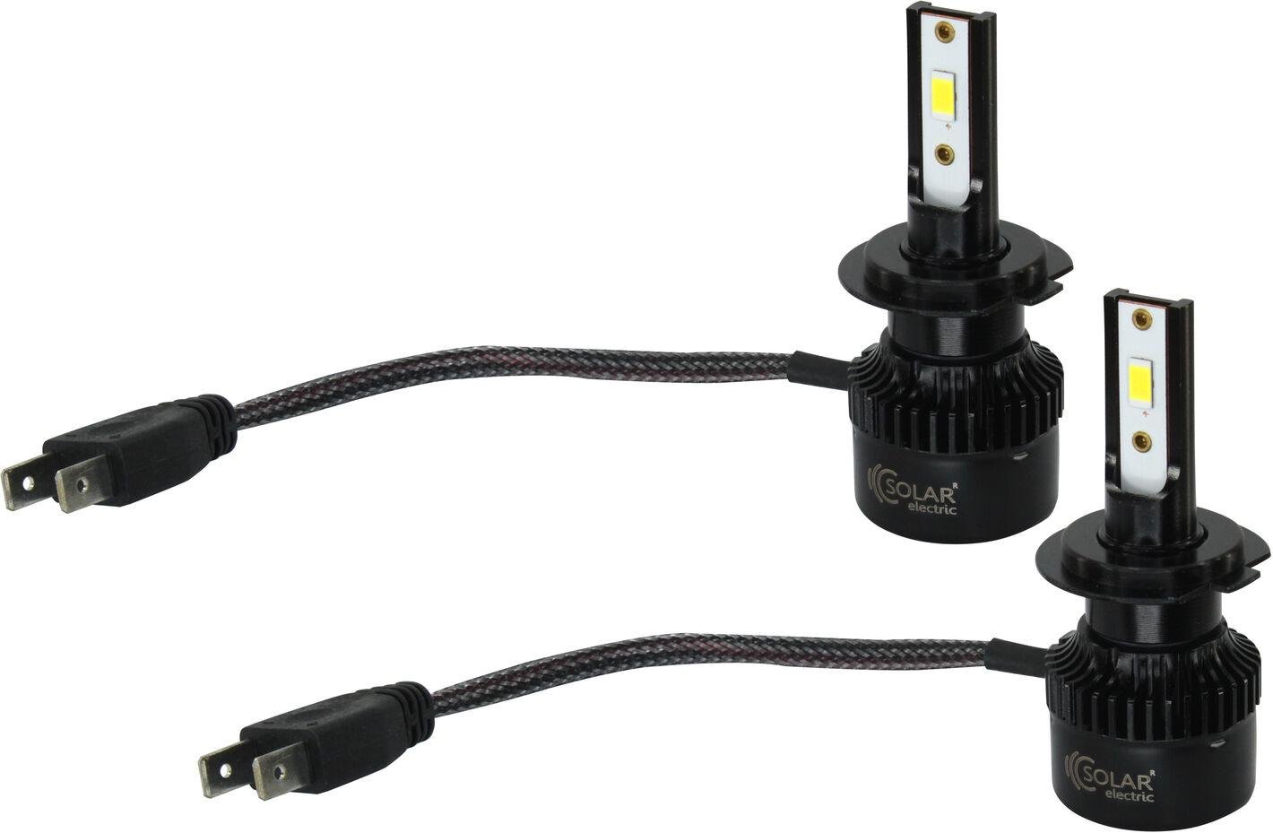 Лампочка Solar LED H7 CSP3570 6500K 50W 8507S2 (0317122)