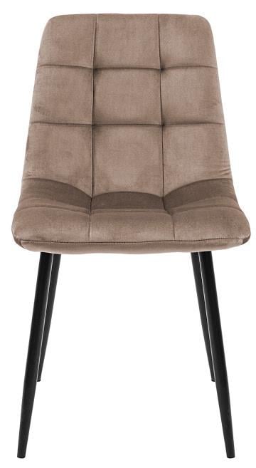 Стул FSolutions Альба велюр Черный какао