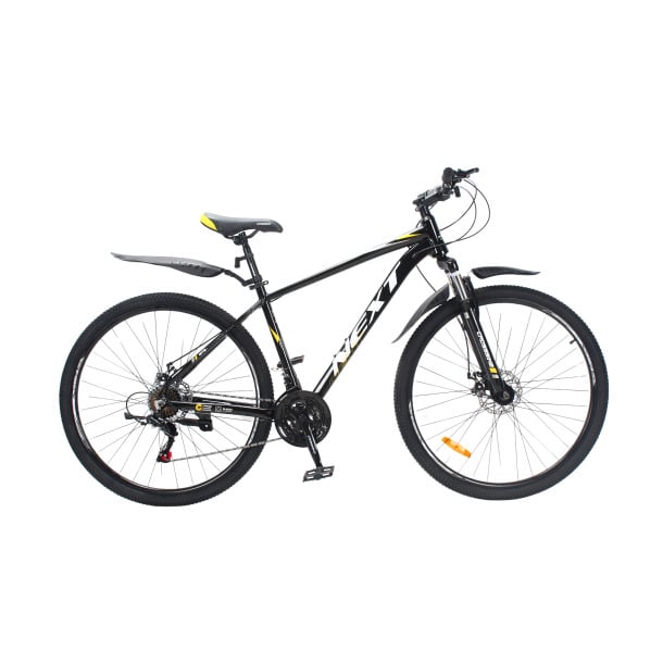 Велосипед CrossBike 27,5" Next 2025 Рама 17" Black/Yellow