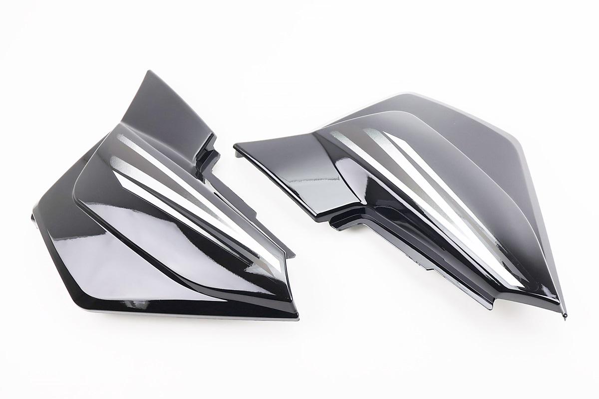 Пластик боковой средний тип 1, к мотоциклу Viper V150A левый/правый 2 шт. Черный (998657)