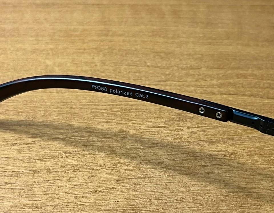 Солнцезащитные очки мужские Polaroid 2025 Aviator UV400 поляризационные антибликовые капля Smoke (7d790a42) - фото 6