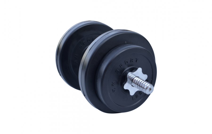 Гантель композитный RN-Sport с хромированным грифом 8,5 кг (2522949036_rn_2) - фото 4 Гантель композитный RN-Sport с хромированным грифом 8,5 кг (2522949036_rn_2) - фото 4