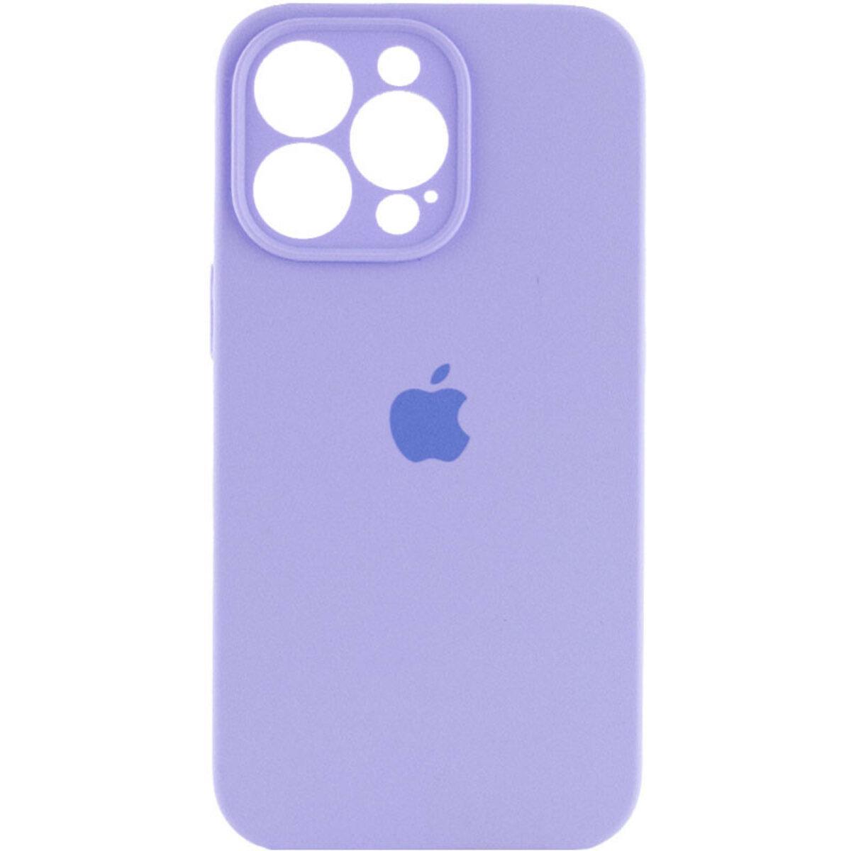 Протиударний чохол для Apple iPhone 15 Pro Max Silicone Full Case AA Camera Protect / Elegant Purple