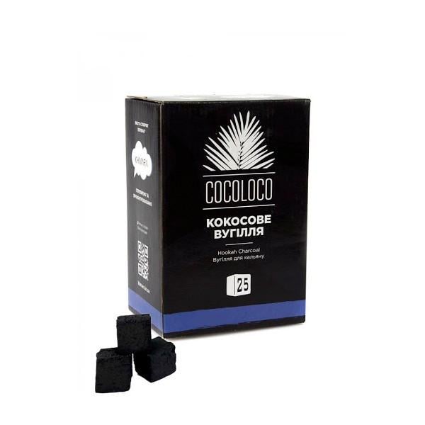 Вугілля кокосове Cocoloco 1 кг 72 шт. (482001191)