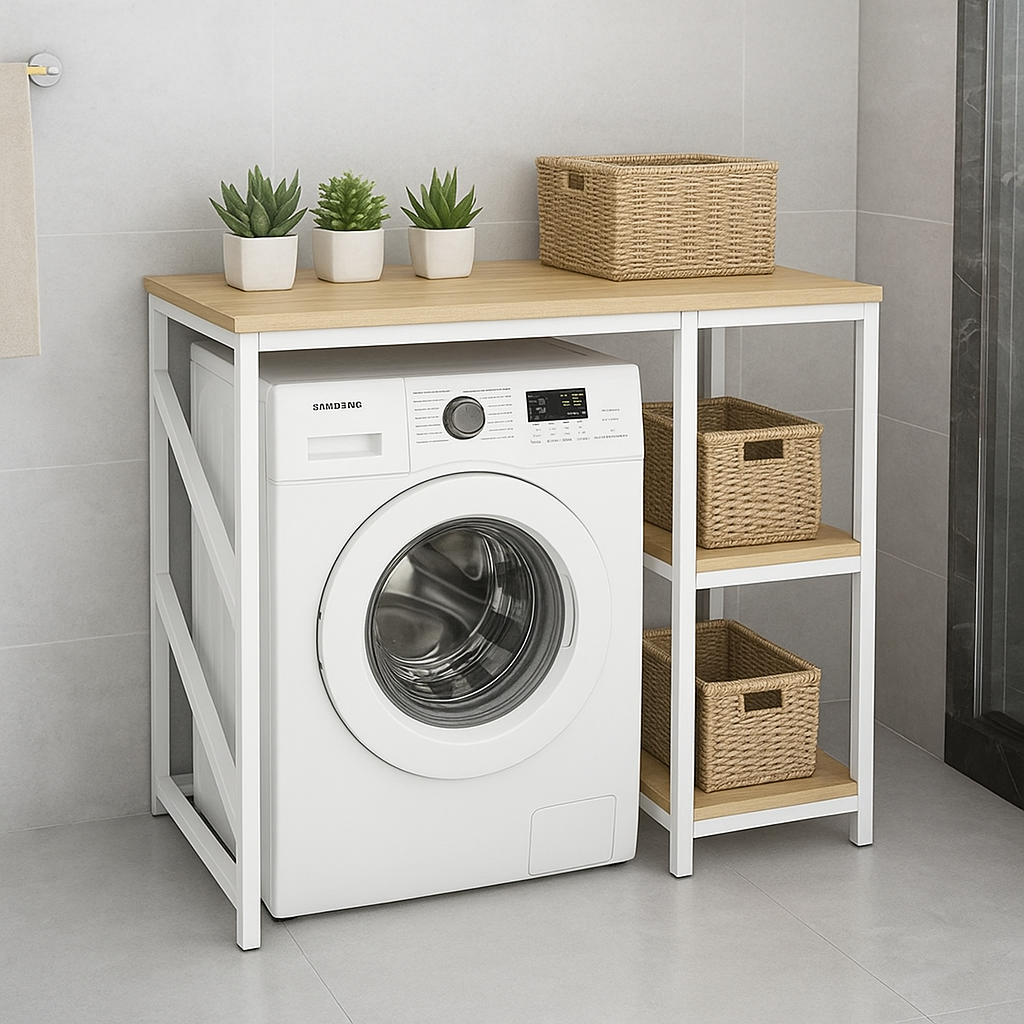 Тумба для стиральной машины EcoLoft IN-2890 в стиле лофт (IN-2890)