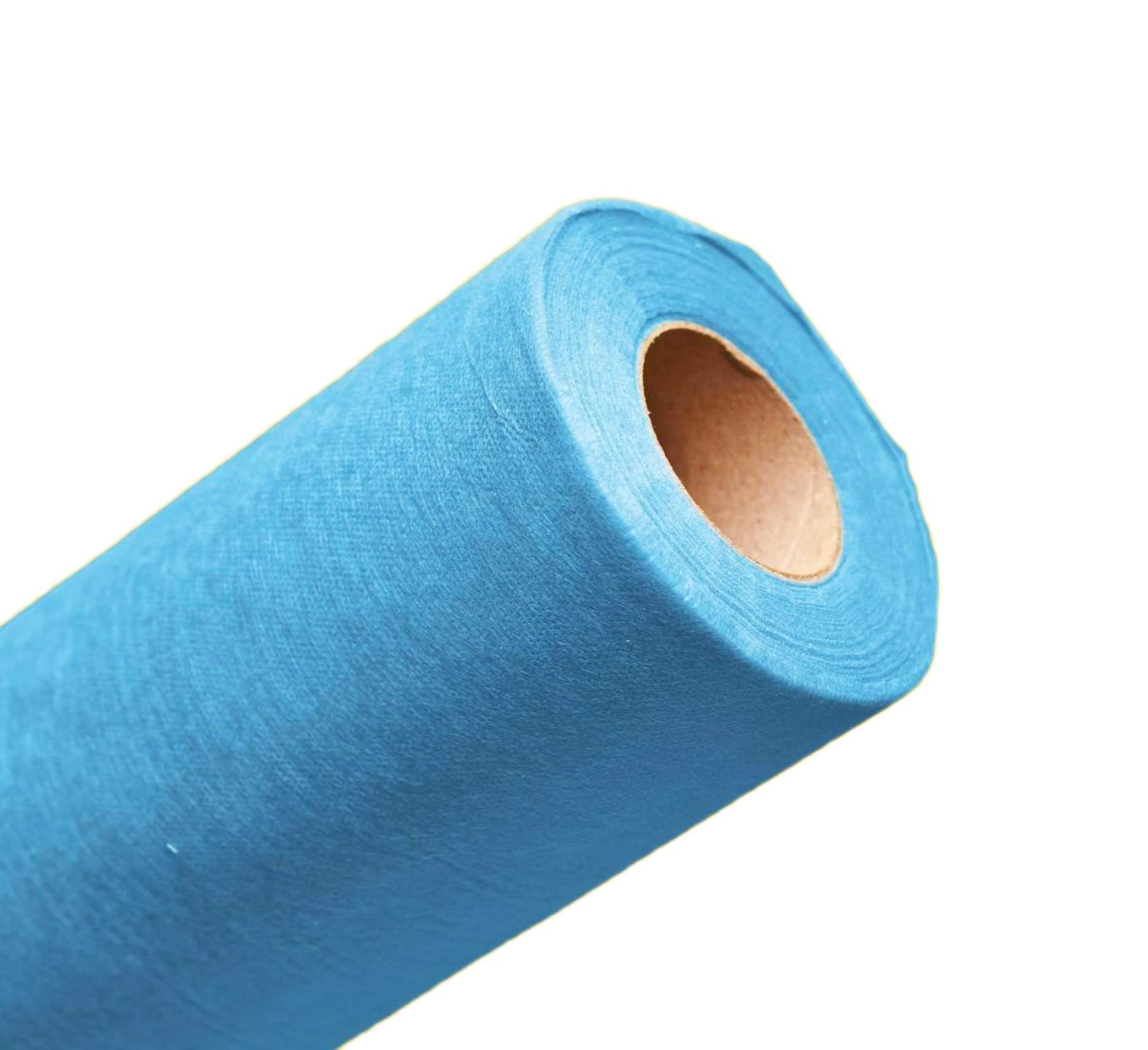 Простирадло одноразове в рулоні Medicom 20 г/кв. м 0,6х100 м Блакитний (00.101)