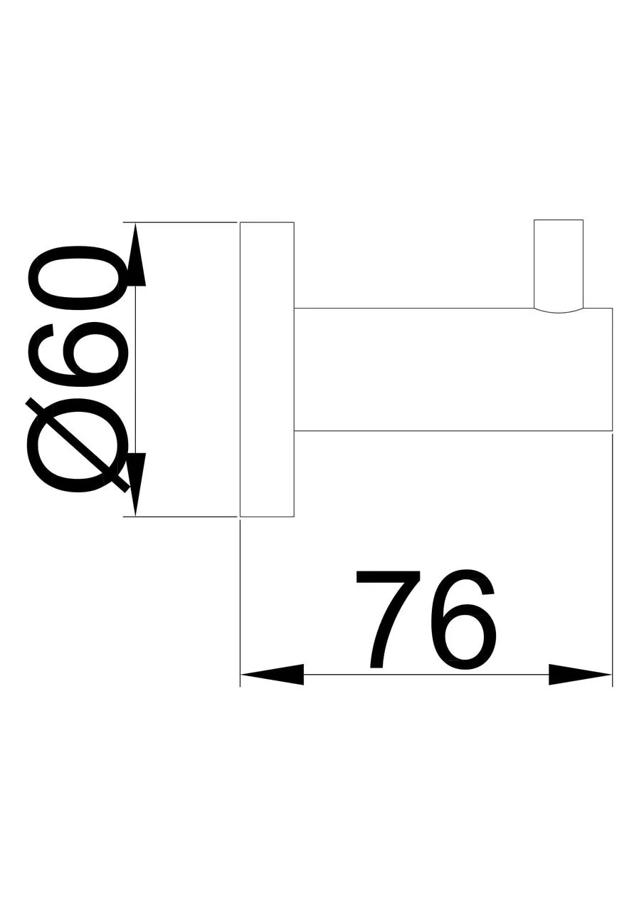 Гачок подвійний для ванної Frap F30205-2 Нержавіюча сталь Чорний (SQ-1037768) - фото 4 Гачок подвійний для ванної Frap F30205-2 Нержавіюча сталь Чорний (SQ-1037768) - фото 4