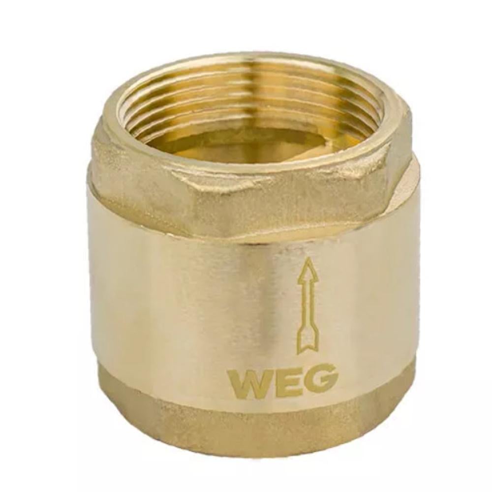Обратный клапан WEG SQ-1038097 латунь 1" ВВ (21733013)