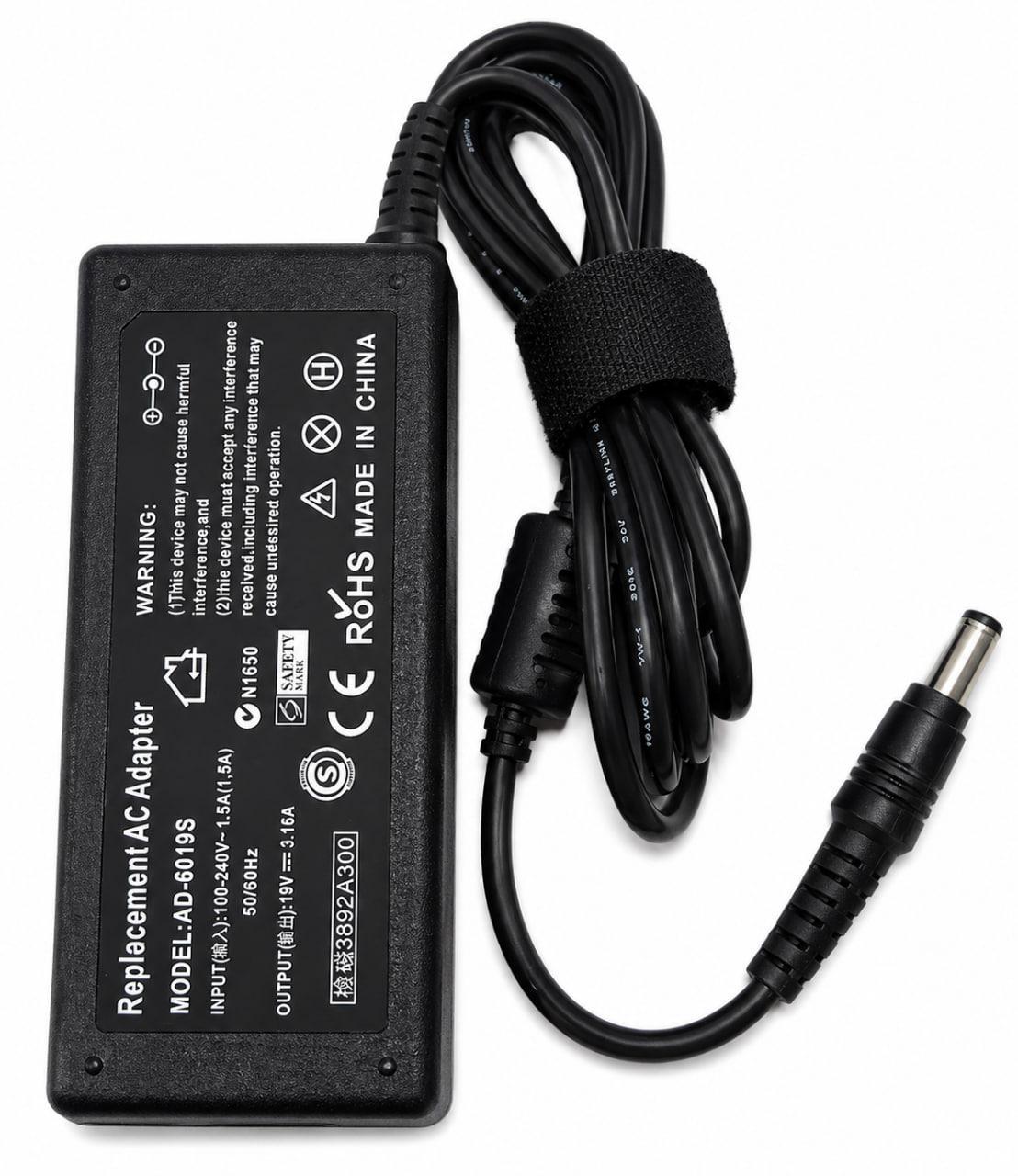 Блок питания для ноутбука Dell 19V 3,16A 5,5x2,5 мм (000022233)