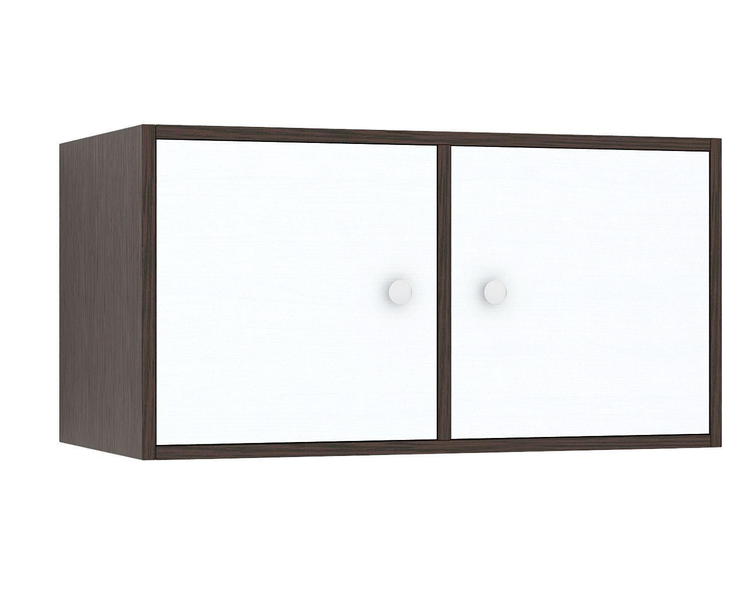 Полка настенная Прайм-21-1 Белый/Венге (111762074)