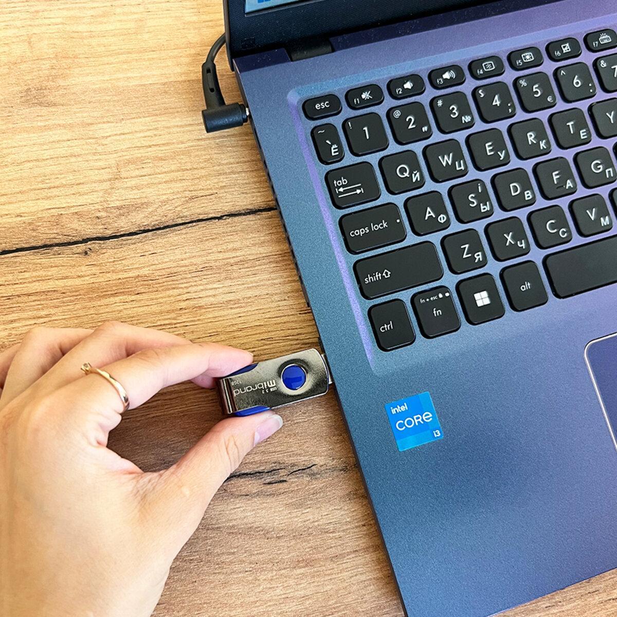 Флеш-пам'ять Wibrand USB 3.2 Gen1 Lizard 32GB Light Blue - фото 4