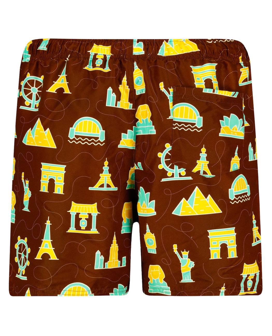 Шорти пляжні чоловічі Frogies Travel FROGSWIMSTRAVEL M Коричневий (9911111189236) - фото 5 Шорти пляжні чоловічі Frogies Travel FROGSWIMSTRAVEL M Коричневий (9911111189236) - фото 5
