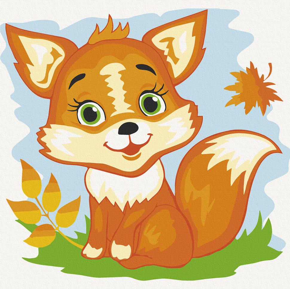 Картина по номерам Art Craft Лисичка 30х30 см (15536-AC)