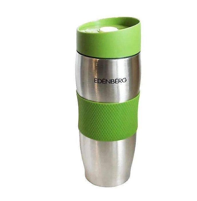Термокружка из нержавейки Edenberg 380 мл (EB-621green)