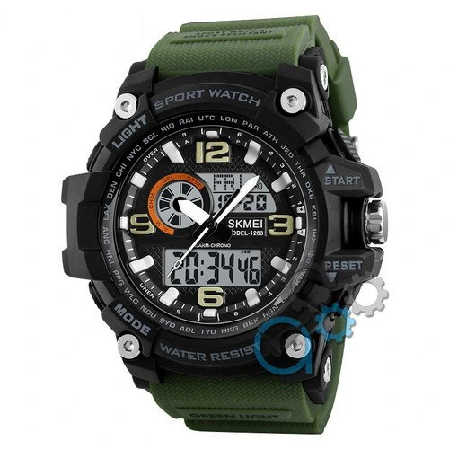 Наручные часы Skmei 1283 Black-Military Wristband