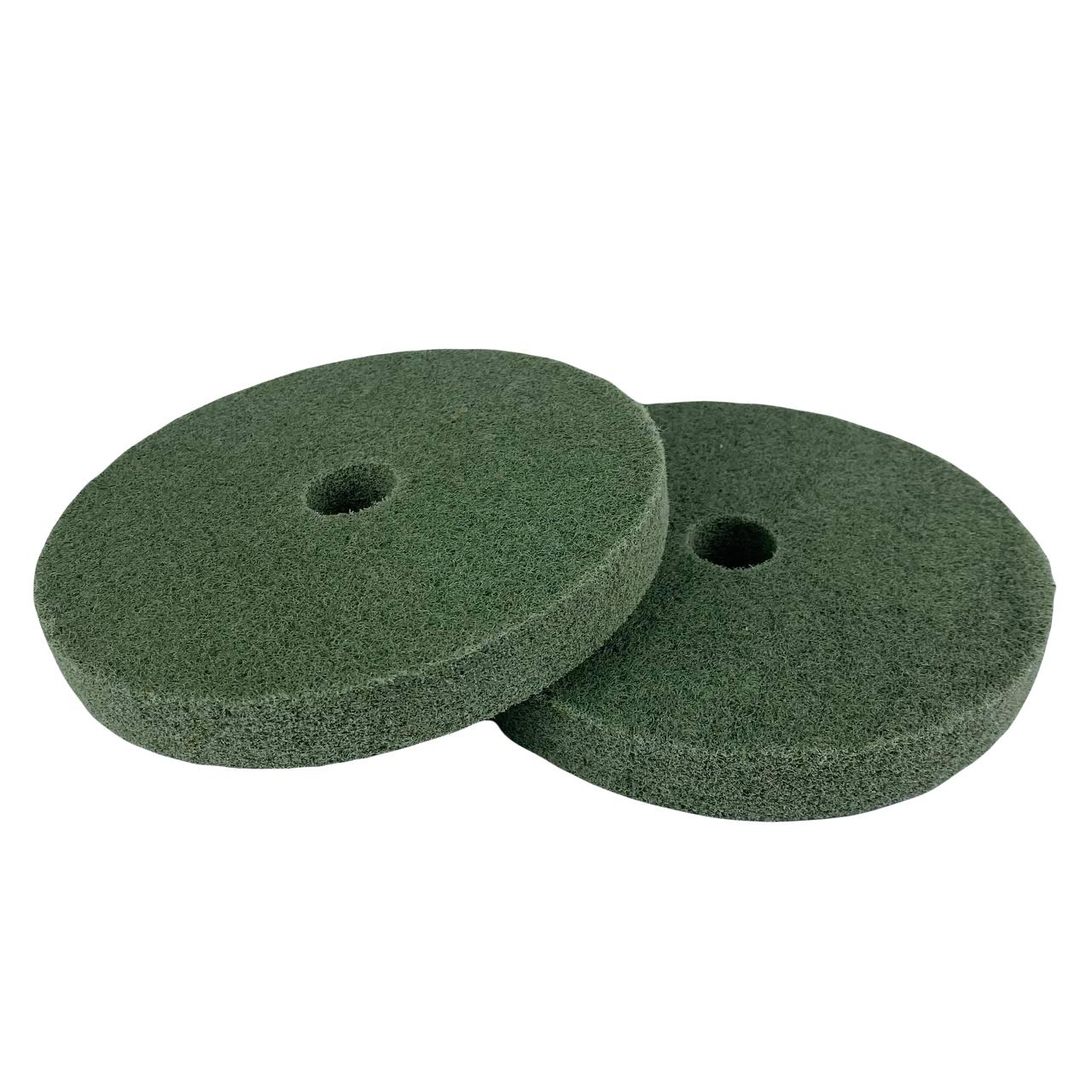 Круг из абразивного волокна PM ПП Р240 150х20х22 Зеленый (29901051) - фото 2