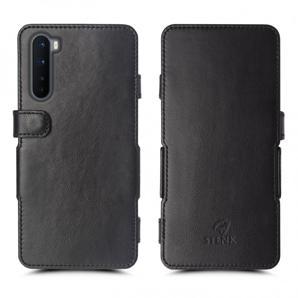 Чехол книжка Stenk Prime для OnePlus Nord Черный (68061)