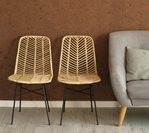 Стул плетеный Терра из ротанга на металлической основе (st10875) - фото 2 Стул плетеный Терра из ротанга на металлической основе (st10875) - фото 2