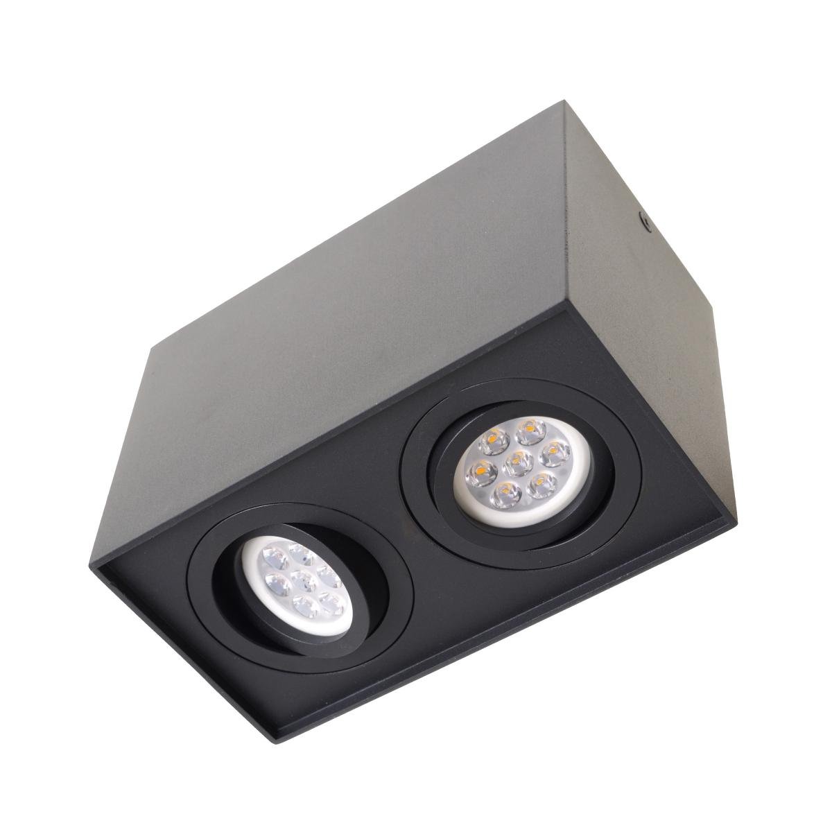 Подсветка тубус AL-727/2 GU10 BK IP20 (26-848)