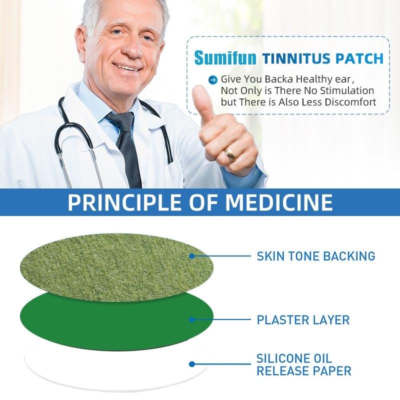 Пластир від шуму у вухах Sumifun Tinnitus Patch 12 шт. - фото 5