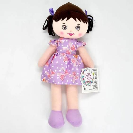 Кукла мягкая ToyCloud в платье 30 см (SEL-0012)